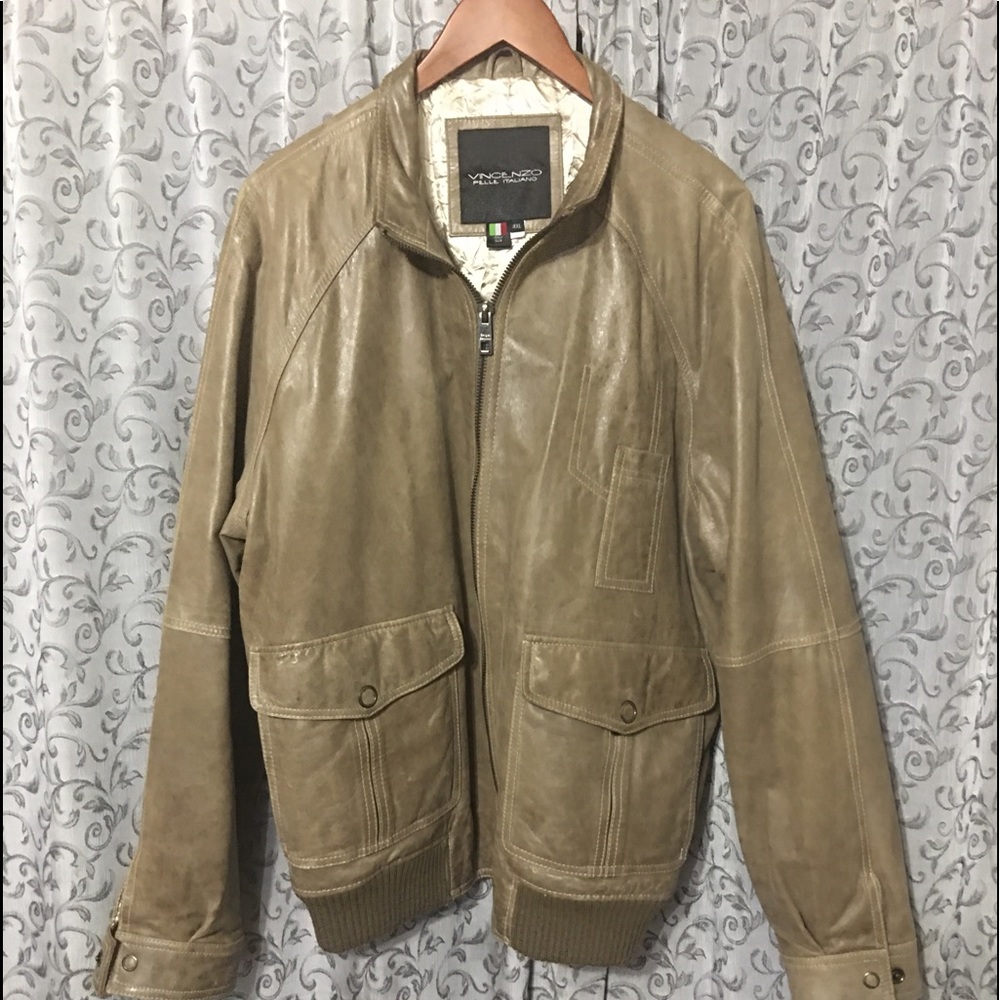 Vincenzo Pelle Italiano Leather Jacket
